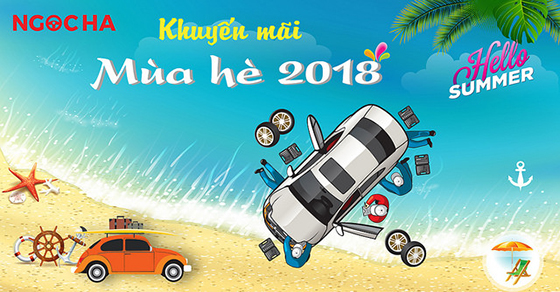 Khuyến Mãi Mùa Hè 2018 - Nhiều Ưu Đãi Cực Hấp Dẫn