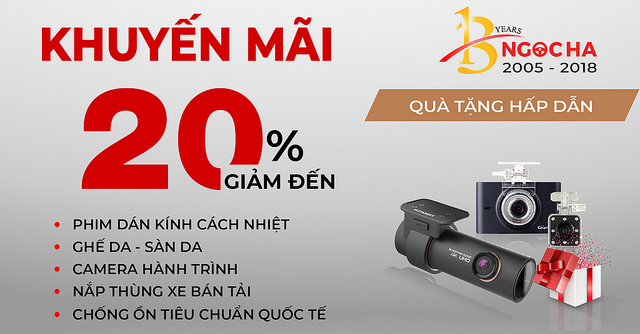 Khuyến Mãi Tri Ân Khách Hàng - 13 Năm Ô TÔ NGỌC HÀ