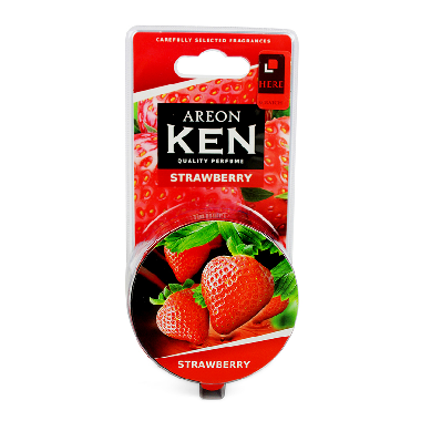 Sáp thơm  AREON KEN BLISTERS -Strawberry (hương dâu tây)