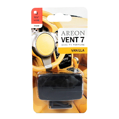 Nước hoa cửa gió điều hòa Areon Car VENT7 - Vanilla (8ml)