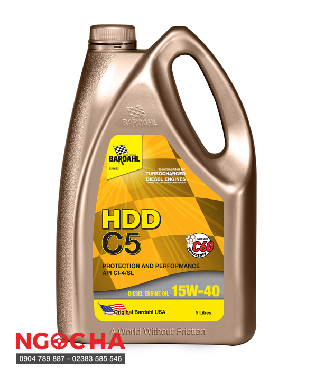 Dầu Nhớt Bardahl Diesel HDD C5 CI-4/SL 5L