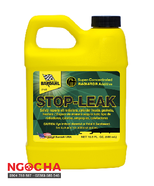 Phụ Gia Chăm Sóc Xe Bardahl Radiator Stop Leak 500ml