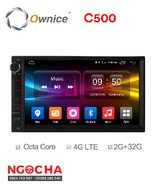 Màn hình Android Ownice C500 Rom 32GB OL-xxxxG