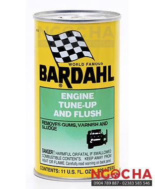 Phụ Gia Chăm Sóc Xe Bardahl Engine Tune Up & Flush 312ml