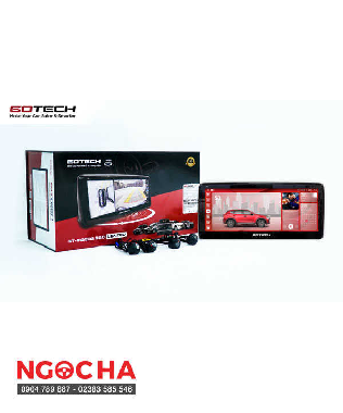 Camera 360 Kèm Màn Hình Android Mazda Gotech GT Mazda 360 Pro