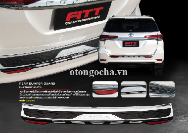 Nẹp Chống Xước Cốp Hậu FITT Thái Lan Fortuner 2017