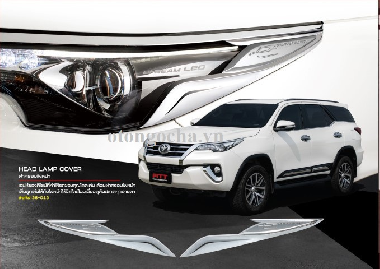 Viền Đèn Pha FITT Thái Lan Fortuner 2017