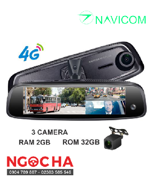 Camera Hành Trình Gương Thông Minh Navicom M79 Plus