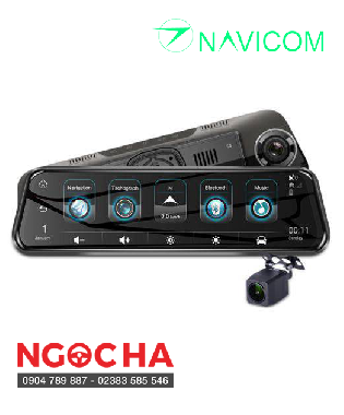 Camera Hành Trình Gương Thông Minh Navicom M96 Plus