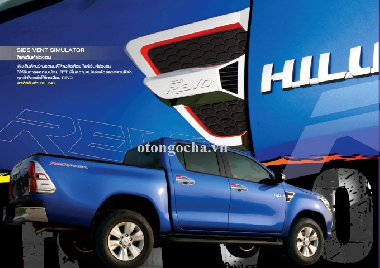 Ốp Mang Cá Hilux Revo FITT Thái Lan