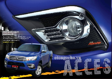 Viền Đèn Gầm Hilux Revo FITT Thái Lan