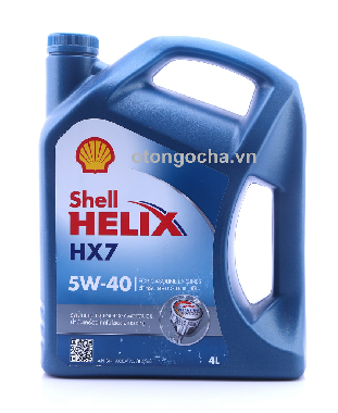 Dầu nhớt động cơ Shell Helix HX7 5W-40 4L