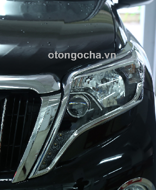 Viền đèn pha Toyota Land Cruiser Prado 2014 - 2015