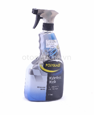 Nước rửa xe ô tô tiết kiệm nước Polyglaze Waterless Wash 750ml (Xám Đen)  